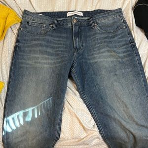 Blue Calvin Klein Jeans W34 L30